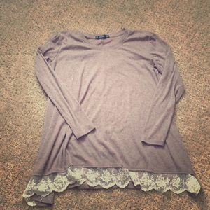 Boutique tunic sweater